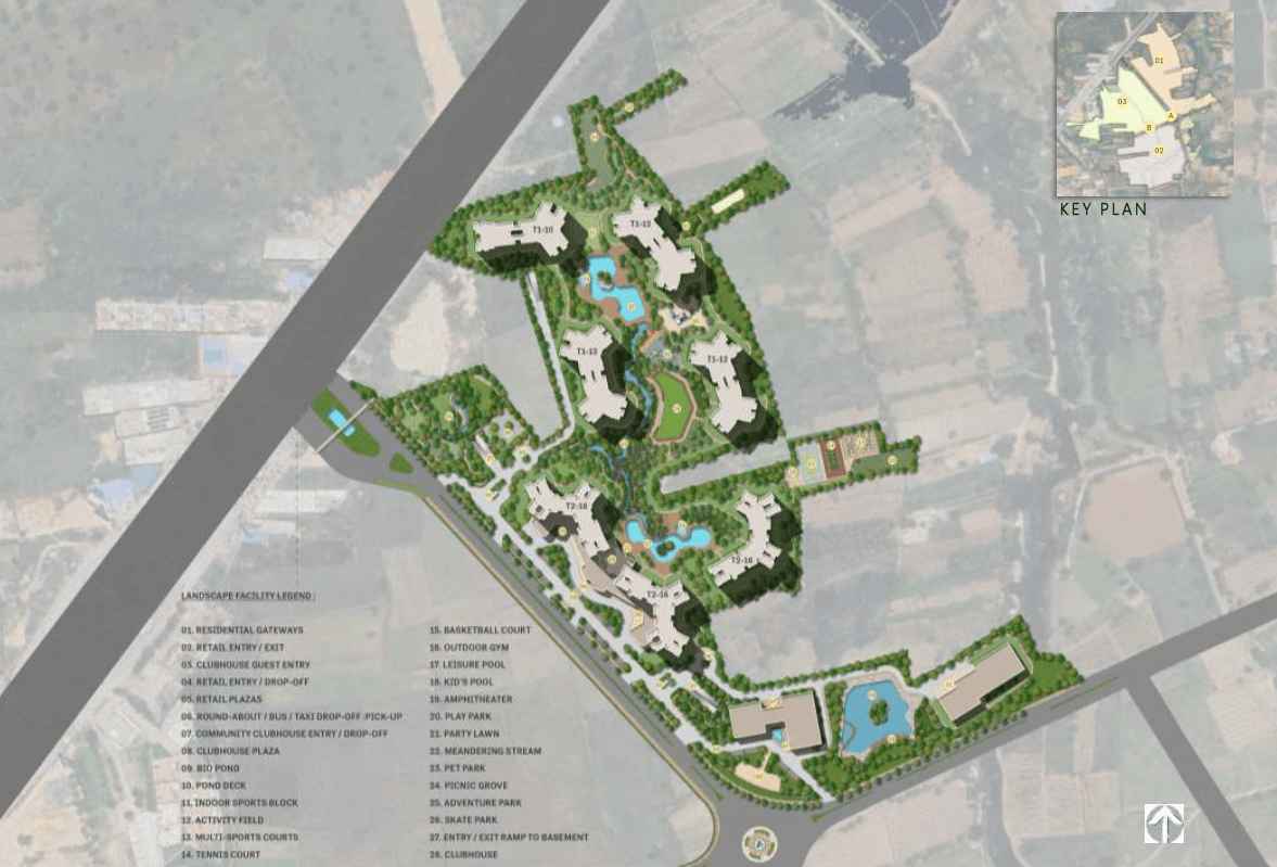 Hiranandani Krisala Plots Nagpur master plan layout